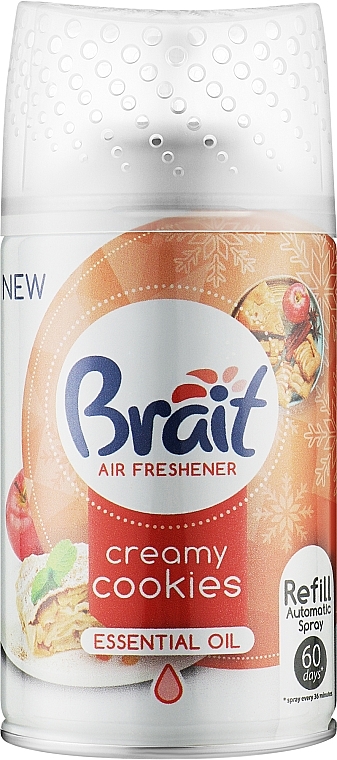 Air Freshener Refill "Creamy Cookies" - Brait — photo N1