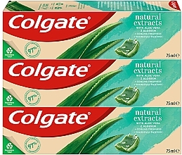 Fragrances, Perfumes, Cosmetics Set - Colgate Natural Extracts (toothpaste/3x75ml)