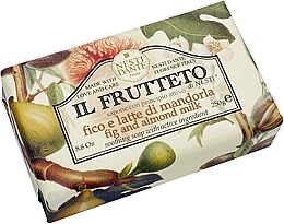 Fragrances, Perfumes, Cosmetics Figs & Almond Milk Soap - Nesti Dante Il Frutteto Soap