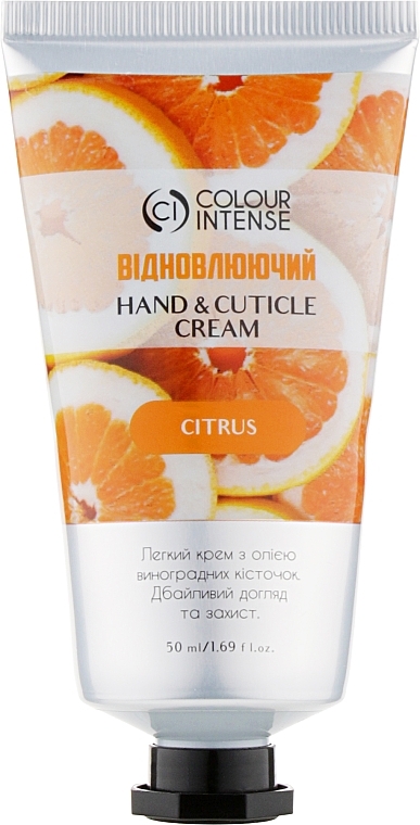 Repairing Hand Cream - Colour Intense Hand & Cuticle Citrus Cream — photo N1