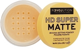 Fragrances, Perfumes, Cosmetics Matte Setting Powder - Relove By Revolution HD Super Matte Banana Powder