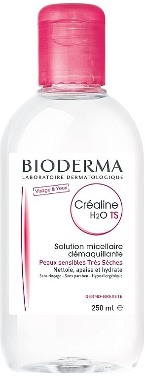 Micellar Lotion for Dry Skin - Bioderma Sensibio H2O TS Micellaire Solution — photo N1