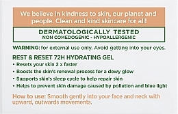 Fragrances, Perfumes, Cosmetics Moisturizing Gel '72 Hours. Rest & Reboot' - Simple Protect n Glow Hydrating Gel