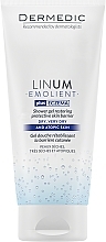 Fragrances, Perfumes, Cosmetics Shower Gel - Dermedic Emolient Linum Shower Gel