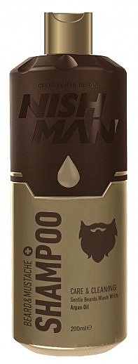 Beard & Mustache Shampoo - Nishman Beard & Mustache Shampoo — photo N1