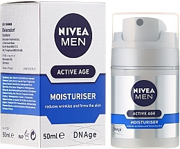 Fragrances, Perfumes, Cosmetics Anti-Aging Cream - NIVEA MEN Aktive Age Moisturiser Cream