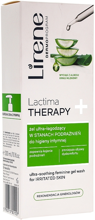 Intimate Hygiene Gel - Lirene Lactima Everyday Aloe — photo N2