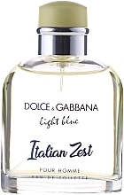 Fragrances, Perfumes, Cosmetics Dolce & Gabbana Light Blue Italian Zest Pour Homme - Eau de Toilette (tester with cap)