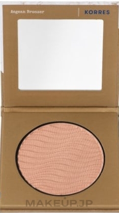 Bronzing Powder - Korres Aegean Bronzer Natural Tan Look Healthy Glow — photo Light