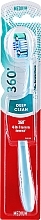 Fragrances, Perfumes, Cosmetics Toothbrush, blue-grey - Colgate 360 Deep Clean Medium Toothbrush