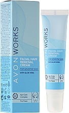 Fragrances, Perfumes, Cosmetics Face Hair Removal Cream - Avon Works Facial Hair Removal Cream