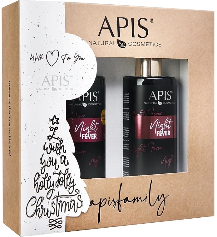 Set - APIS Professional Night Fever Gift Set (b/balm/300ml+sh/gel/300ml) — photo N1