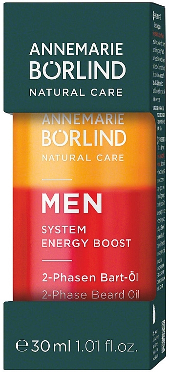 Two-Phase Beard Oil - Annemarie Borlind Men System Energy Boost 2-Phase Beard Oil — photo N1