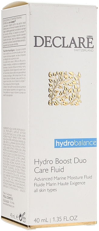 Moisturising Fluid with Active Concentrate - Declare Hydro Balance Hydro Boost Duo Care Fluid — photo N1