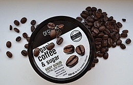 Body Scrub "Brazilian Coffee" - Organic Shop Body Scrub Organic Coffee & Sugar — photo N4