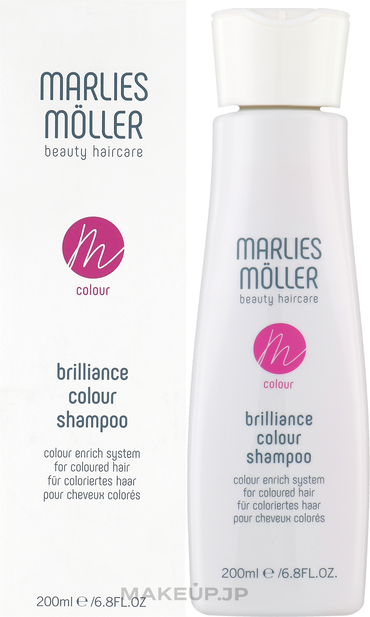 Colored Hair Shampoo - Marlies Moller Brilliance Colour Shampoo — photo 200 ml