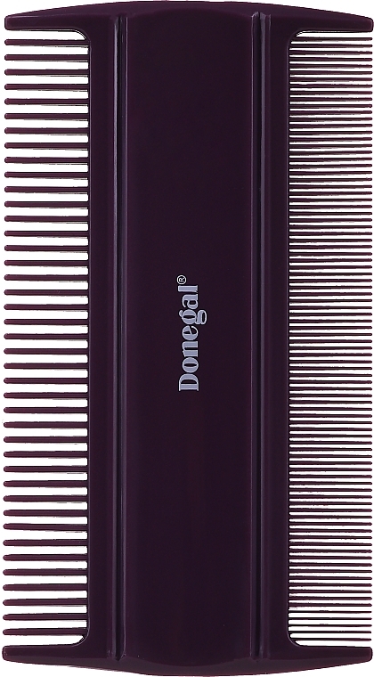 Hair Comb, 8,8 cm, purple - Donegal Hair Comb — photo N1