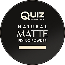 Setting Powder - Quiz Cosmetics Natural Matte Fixing Powder — photo N1