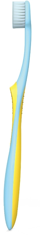 Toothbrush for Orthodontic Braces, blue and yellow - Curaprox Curasept Specialist Ortho Toothbrush — photo N1