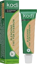 Fragrances, Perfumes, Cosmetics Brightening Eyebrow Dye - Kodi Professional Bleaching Tint for Eyebrow