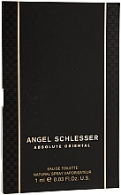 Fragrances, Perfumes, Cosmetics Angel Schlesser Absolute Oriental - Eau de Toilette (sample)