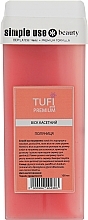 Fragrances, Perfumes, Cosmetics Cartridge Wax "Strawberry" - Tufi Profi Premium