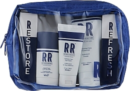 Fragrances, Perfumes, Cosmetics Set - Reuzel Refresh & Restore Skin Care Gift Set (f/st/50g + f/cr/100ml + eye/cr/30ml + bag)