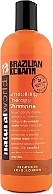 Fragrances, Perfumes, Cosmetics Keratin Shampoo - Natural World Brazilian Keratin Smoothing Therapy Shampoo