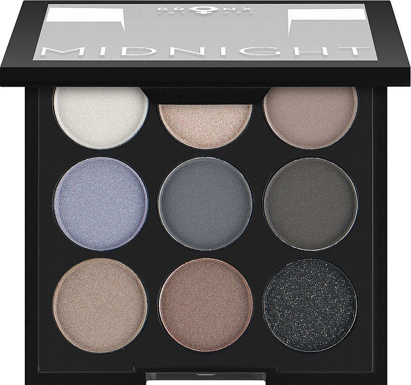 Eyeshadow Palette - Bronx Colors Midnight Palette — photo N1