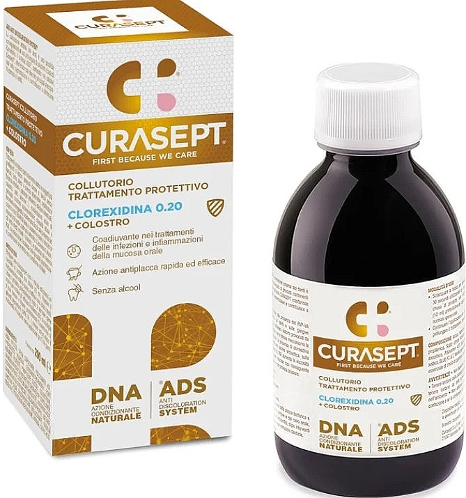 0.20% Chlorhexidine Mouthwash - Curasept Ads+ Dna Mouthwash - Protective Treatment — photo N1