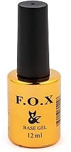 UV Base Coat - F.O.X Base Rubber Gel — photo N5