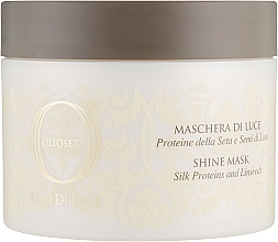 Shine Mask with Wheat Proteins & Linseed Extract - Barex Italiana Olioseta Oro Di Luce Shine Mask — photo N2