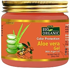 Fragrances, Perfumes, Cosmetics Color Protection Aloe Vera Gel - Indus Valley Bio Organic Color Protection Aloe Vera GEL With Argan Oil