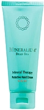 Fragrances, Perfumes, Cosmetics Dry Skin Protective Hand Cream - Minerallium Mineral Therapy Protective Hand Cream