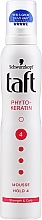 Fragrances, Perfumes, Cosmetics Ultra Strong Hold Styling Mousse "Keratin" - Schwarzkopf Taft