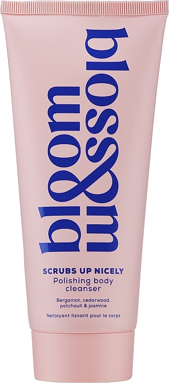 Body Scrub - Bloom & Blossom Scrubs Up Nicely Polishing Body Cleanser — photo N1