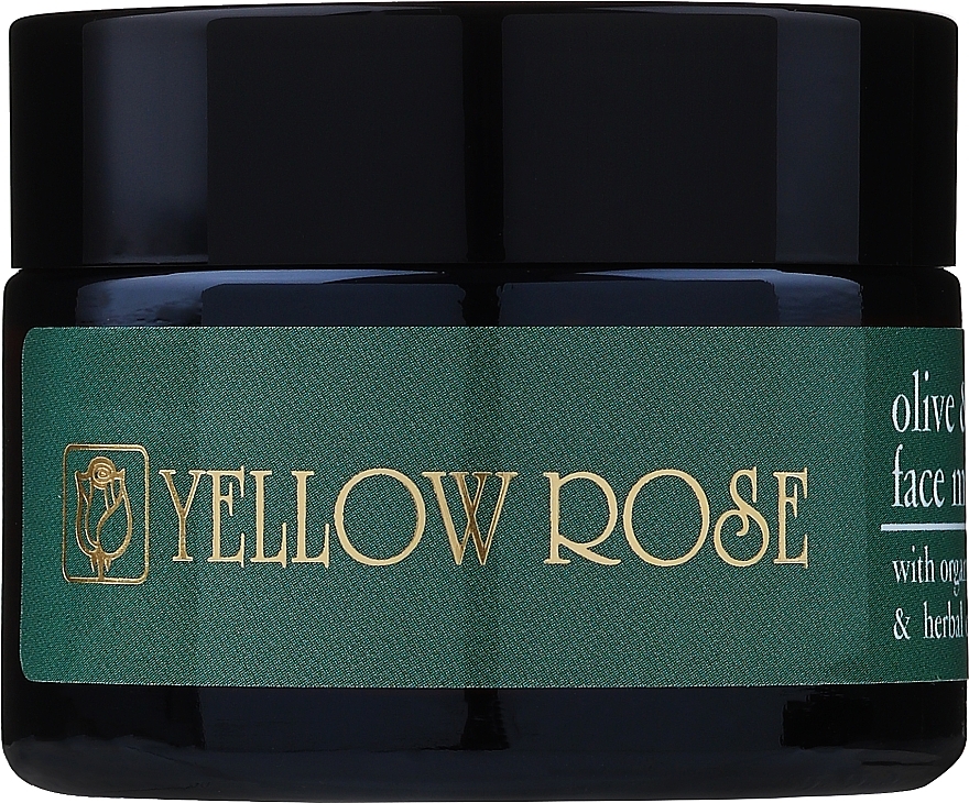 Olive Oil & Herbal Extracts Face Mask - Yellow Rose Face Mask — photo N1