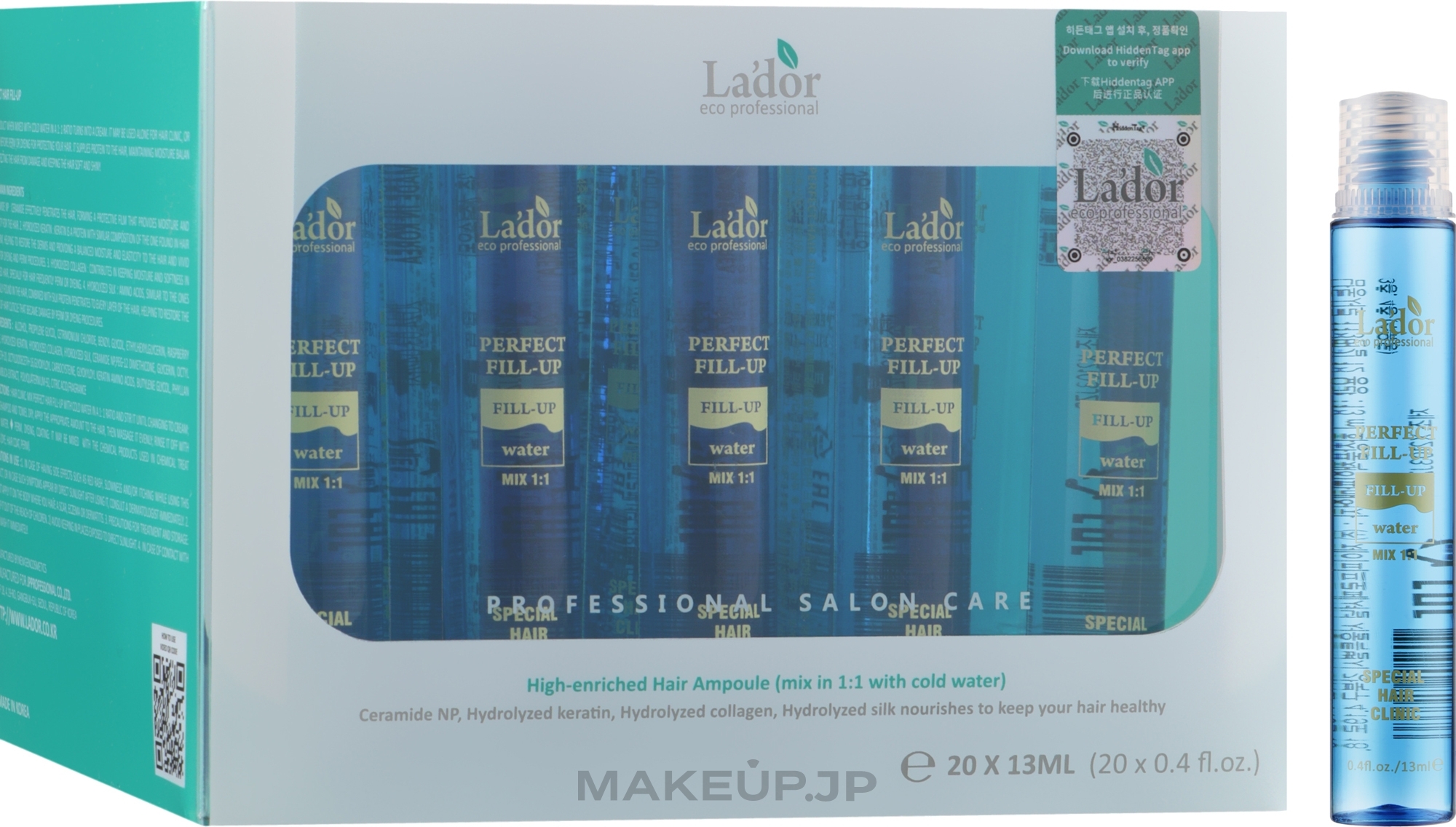 Hair Filler - La'dor Perfect Hair Fill-Up — photo 20 x 13 ml