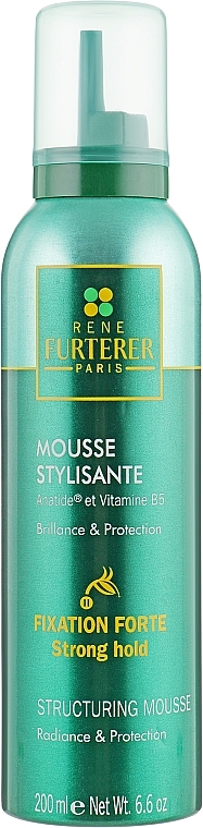 Volume Mousse Strong Hold - Rene Furterer Anti-dehydrating Structuring Mousse Strong Hold  — photo N1