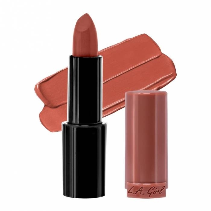 Lipstick - L.A. Girl Pretty & Plump Lipstick — photo GLC750 - Plush