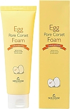 Fragrances, Perfumes, Cosmetics Egg Extract Cleansing Face Foam - The Skin House Egg Pore Corset Foam Cleaner