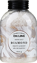 Fragrances, Perfumes, Cosmetics Bath Salt "Diamond" - On Line Diamond Bath Salt