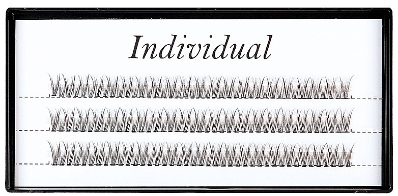 Individual False Lashes, V Type, 0.07 C Mix 8-10-12 mm - Individual — photo N1