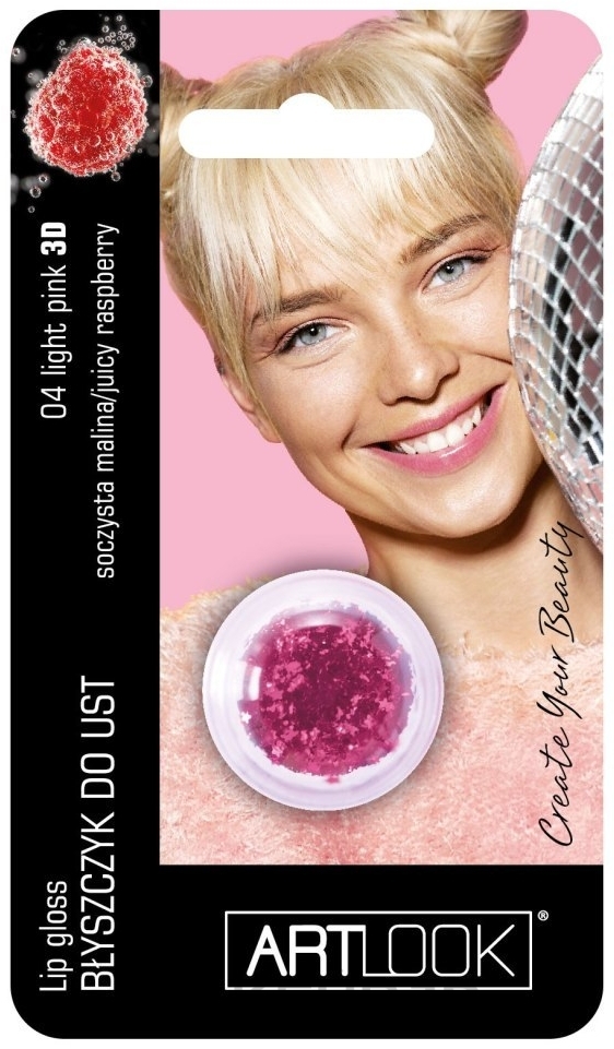 Lip Gloss - Chlapu Chlap Art Look 3D Lip Gloss — photo 04 - Light Pink