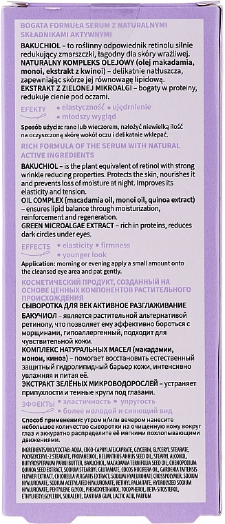 Eye Zone Serum - Miraculum Bakuchiol Botanique Retino Anti-Age Serum — photo N12