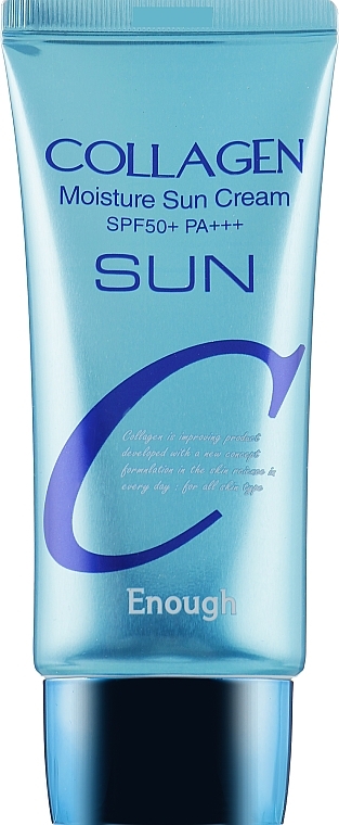 Moisturising Sunscreen with Collagen - Enough Collagen Moisture Sun Cream SPF50+ PA + + + — photo N2