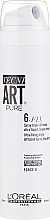 Ultra Strong Hold Spray - L'Oreal Professionnel Tecni.Art Pure 6-Fix Spray — photo N1