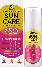 Day Face Cream SPF 50 - Bulgarian Rose Sun Care Day Face Cream SPF 50 — photo N2