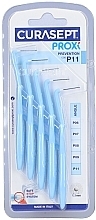 Interdental Brushes P11, 1.1 mm, blue - Curaprox Curasept Proxi Angle Prevention Light Blue — photo N2