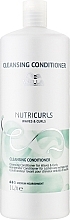 Conditioner for Wavy & Curly Hair - Wella Professionals Nutricurls Cleansing Conditioner for Waves and Curls — photo N1